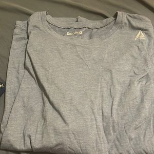 Long sleeve blue shirt